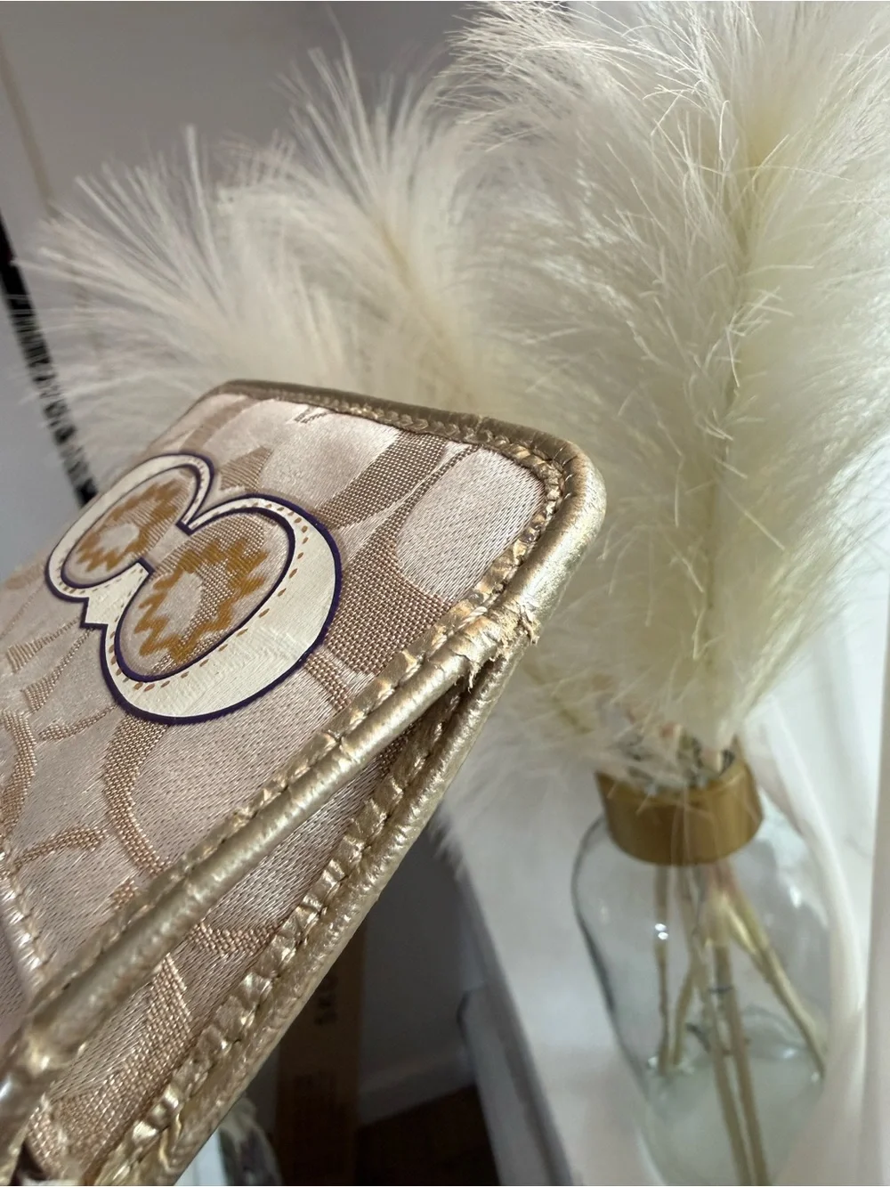 Vintage Coach Poppy Signature C Sunglasses Mini Skinny ID Card Case